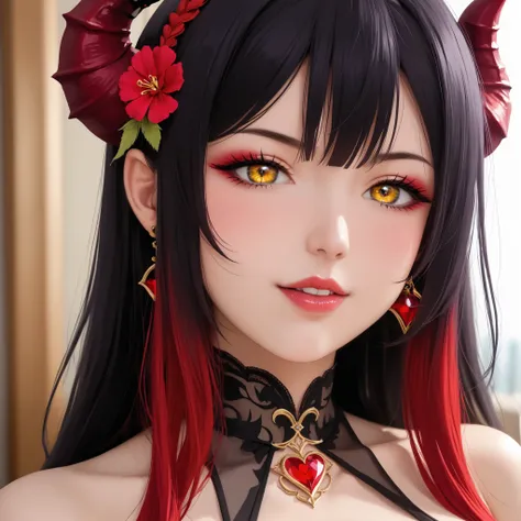 Real Live Action、8K high resolution、 Beautiful girl from Demon Demon
