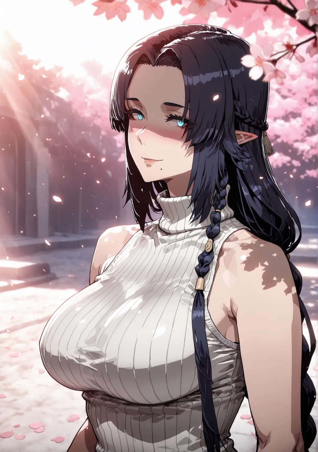 (oosawara_sadao-style:1.4), (alecto_0-style), ((anatomical correct)), ((embers)), ((Cinematic, unreal engine, eye-catching, ambient occlusion, UHD, masterpiece)), ((perfect lighting, dappled sunlight)), perfect body, perfect eyes, perfect fingers, gasping...
