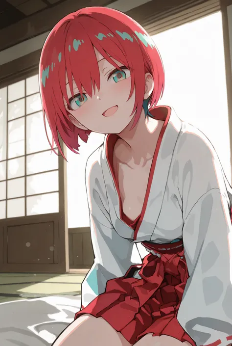 Aiue Oka Style + Some Characters　masterpiece, best quality, very aesthetic, absurdres, {{{masterpiece}}}, {{{best quality}}}, {{ultra-detailed}}, {illustration}, {{an extremely delicate and beautiful}} best quality GQuX-amate_yuzuriha, red hair, multicolor...