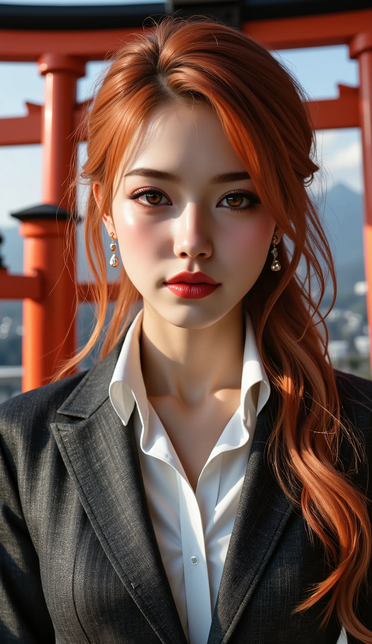 [Style: - "8k, masterpiece, realistic, Photorealistic realism, Hyper high resolution" - "highest quality, intricate ultra-detailed digital art"] (Key Directive: - "The priority is the anatomical accuracy and texture of the materials" - "Ultra-sharp human e...