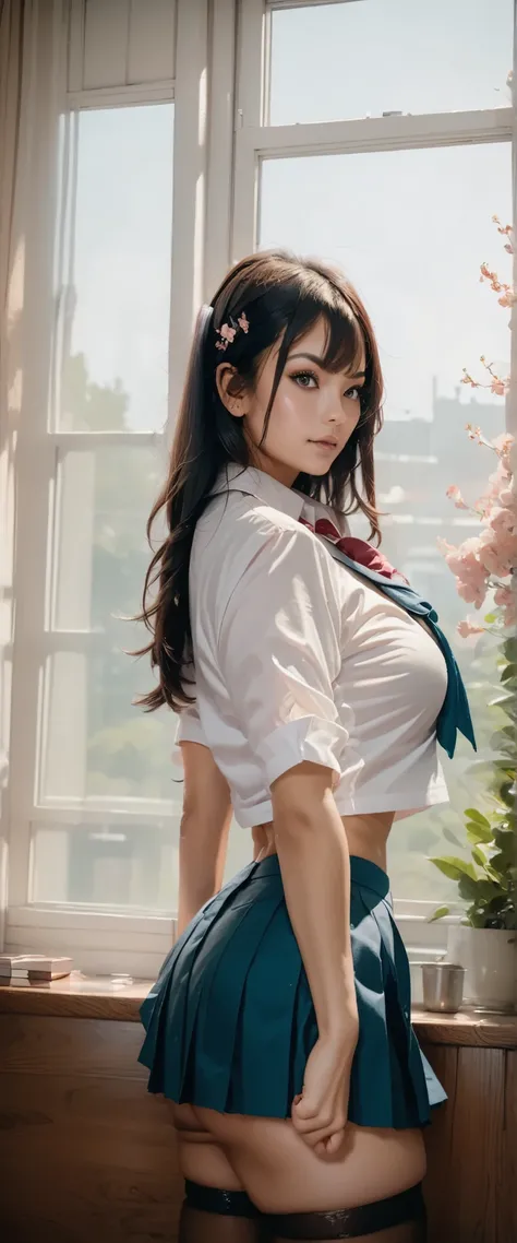 source_real,busty 18yo girl in school uniform
