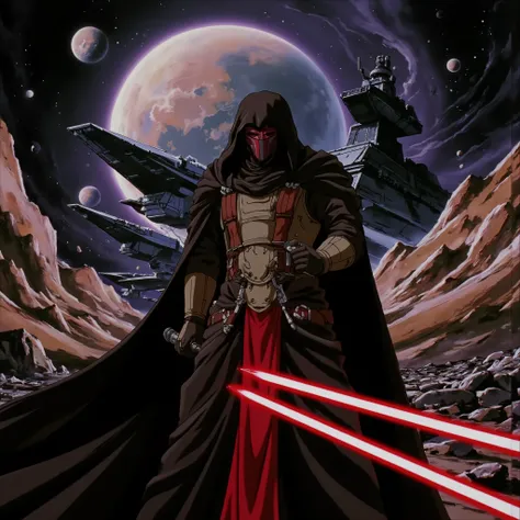 b3rs3rk A poster of a star wars themed movie featuring Revan as the main character