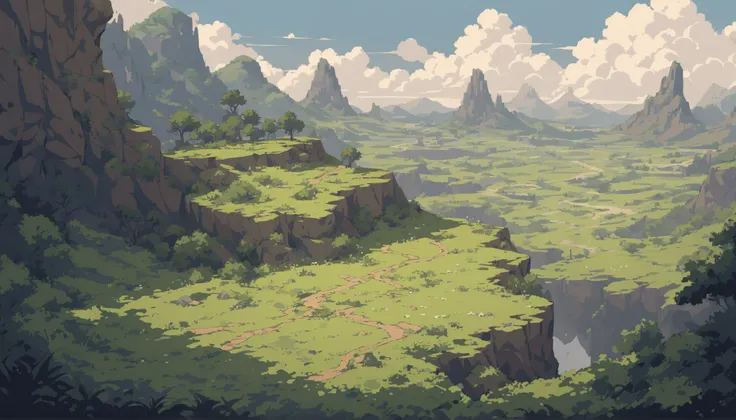 Concept environmental landscape