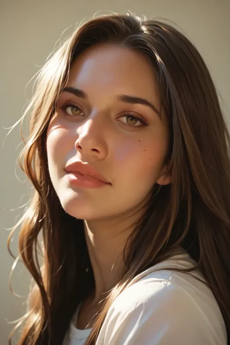 Stupid looking Girl, portrait
