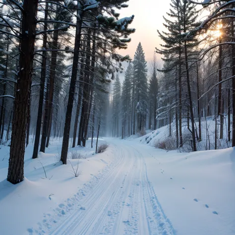 Going on snowy roads