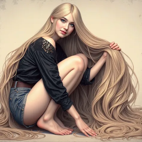 (Close-up of a better masterpiece:1.5)0.9], (A radiant glow:1.1) Mantenha a forma original da imagem e matenha a mulher linda, com uma definição 4k, 