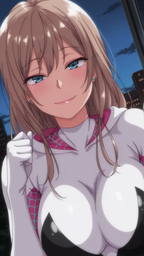 (masterpiece),(Best Quality),(Best Illustration),(Anime Coloring),(Anime Screenshot),(Hentai Style),(Best Shading),(Absurd),(Very Aesthetic),chisa_IlXL,1 Girl,Alone,Brown Hair,Long Hair,Anime Screenshot,Looking At Viewer,Seductive Smile,Hands Up,Anime Colo...
