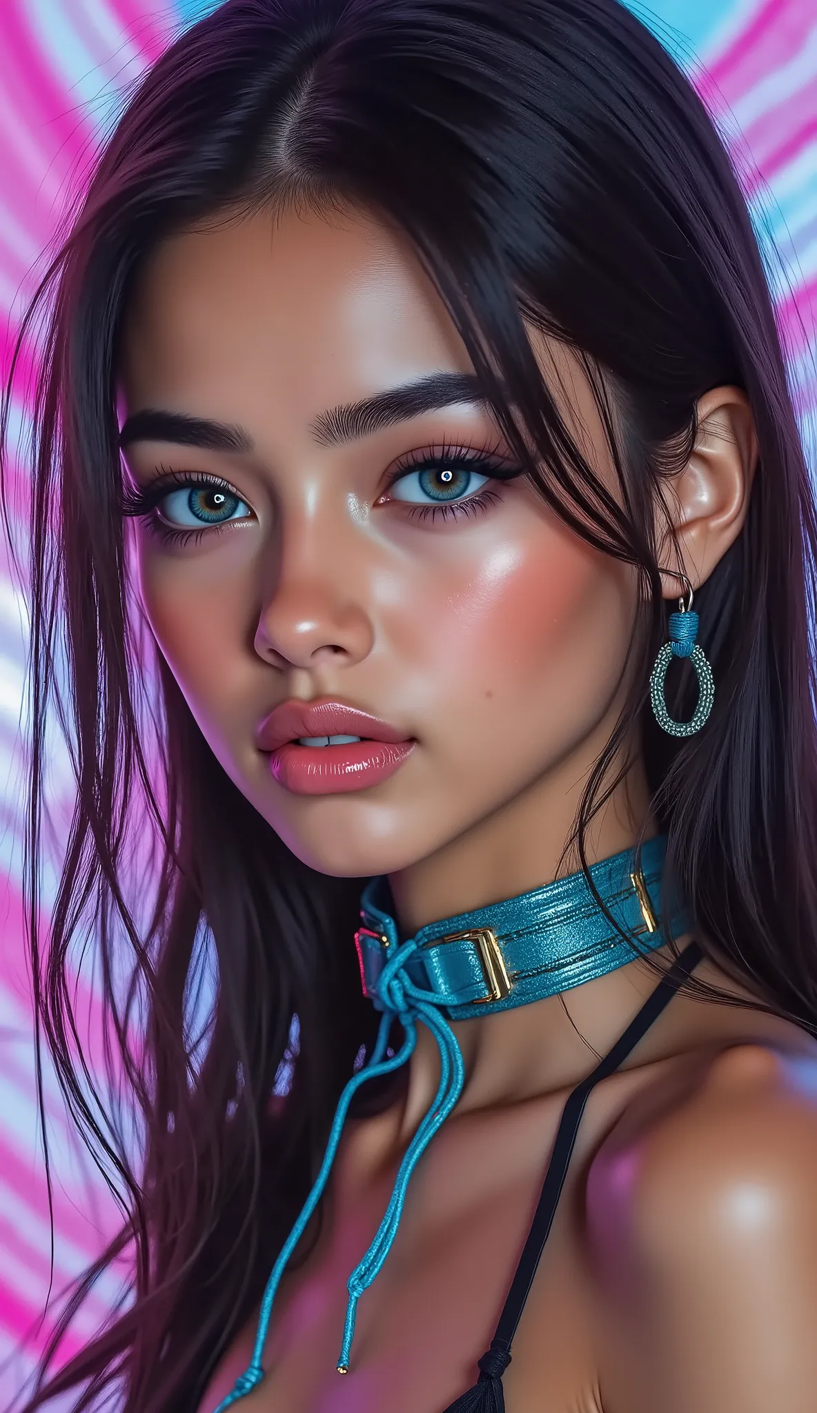 [Style: "masterpiece, realistic, (photo realistic Realism), ultra-detailed, Hyper high resolution"](Key Directive: - ("The priority is the anatomical accuracy and texture of the materials" - "Ultra-sharp human eyes with biological accuracy") { "Eyes: (acid...