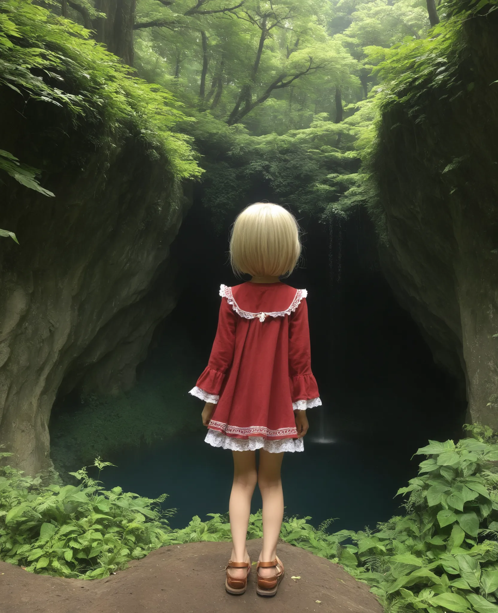 Made in Abyss、forest、Mysterious、real、