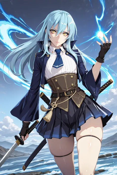 ggstduel, (puuzaki_puuna(punopupupu)-style:1.4), (kunaboto-style:1.2), ((anatomical correct)), ((Cinematic, unreal engine, eye-catching, ambient occlusion, UHD, masterpiece)), ((perfect lighting)), perfect body, perfect eyes, perfect fingers, gasping, heav...