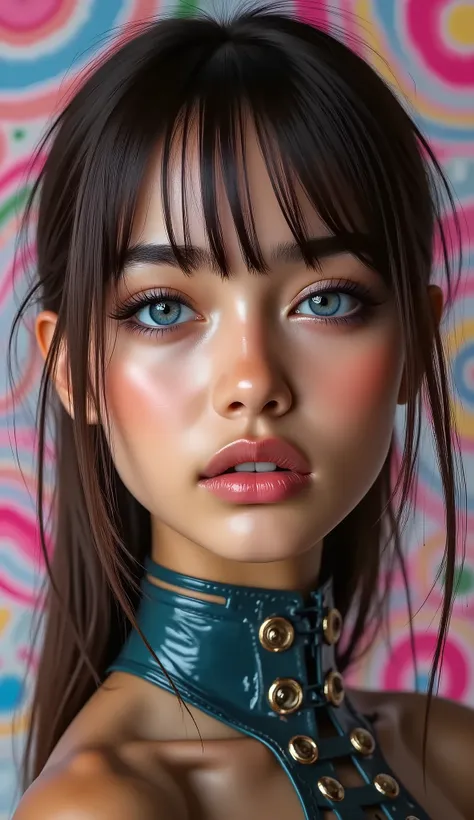 [Style: "masterpiece, realistic, (photo realistic Realism), ultra-detailed, Hyper high resolution"](Key Directive: - ("The priority is the anatomical accuracy and texture of the materials" - "Ultra-sharp human eyes with biological accuracy") { "Eyes: (acid...