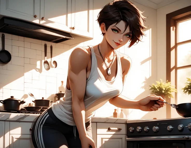(masterpiece:1.2), (best quality:1.2), ultra detailed, 8k, watercolor, cinematic lighting, volumetric_lighting, rim light, soft shadows, ((forced_perspective)), (Diminishing scale perspective:1.3) BREAK (1girl, pale_skin, soft_glow, green_eyes, brown_hair,...