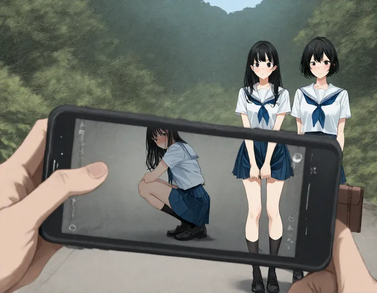 The image is a manga page depicting a titillating scene between a woman and a young man. Here's a description focusing on the elements you provided:

1. ** Emoji**: シーン内のWomen真剣な Emojiまたは集中した Emojiをしている, on the other hand、The young man is surprised、looks u...