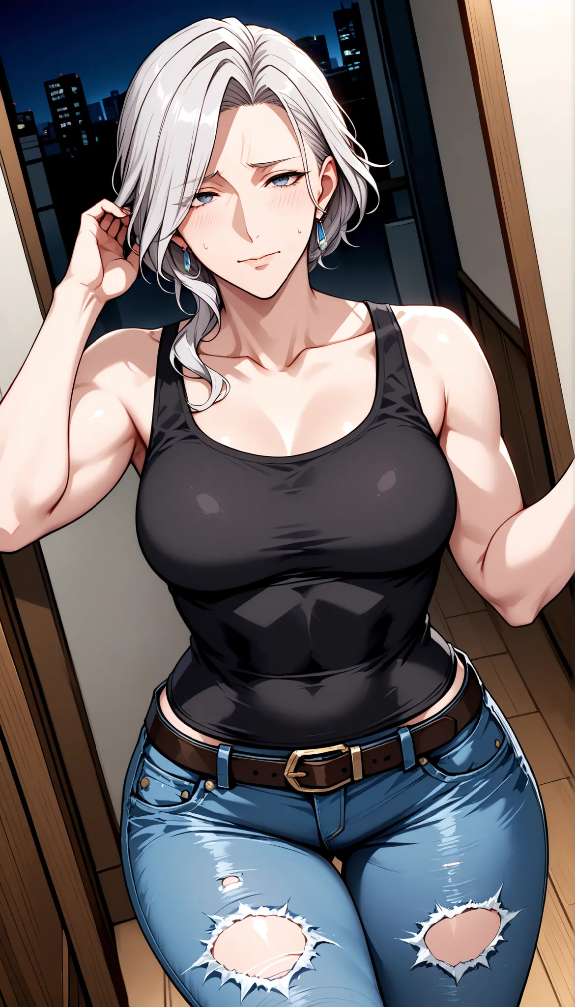 score_9, score_8_up, score_7_up, score_6_up, score_5_up, score_4_up, source_anime, tag1, tag 2, 最High Quality, High Quality, details, high resolution, 8k, 超high resolution, Soft Saturation, professional quality, perfect contrast, PERFECT FITTING, anatomica...