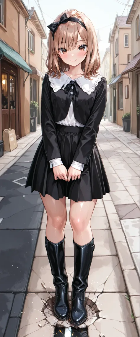 ultra high resolution, 8K,(masterpiece), best quality, ultra fine illustration, extremely detailed CG 8k unity wallpaper, human figure corrected anatomically, BREAK, young female, waved medium hair, glistening light brown color hair, tsurime,(slightly plum...