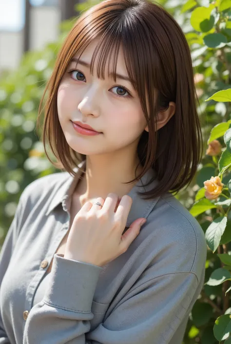 山の上の公園での記念写真、in 8K:1.5,Best Quality:1.4, 超A high resolution:1.5, (Photorealistic:1.4),masterpiece:1.2,(top-quality:1.4)、Raw photo、1a japanese girl、Cute、 (RAW フォト:1.2), (フォトリアリスティック:1.4), 美しい詳細な表情の少女, (((とてもよく詳しい eyes and face, 美しく詳細な目元, 非常に詳細な顔、はにかんだ笑顔)))...