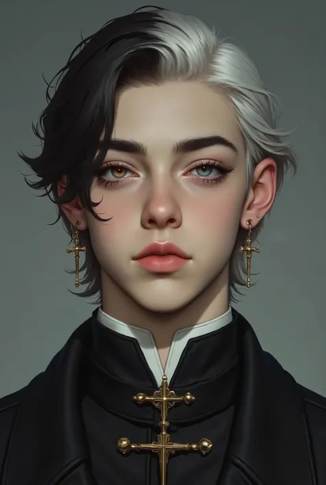 (don't modify the face) Put a full body in Ravenclaw Hogwarts uniform on that face (slim build)