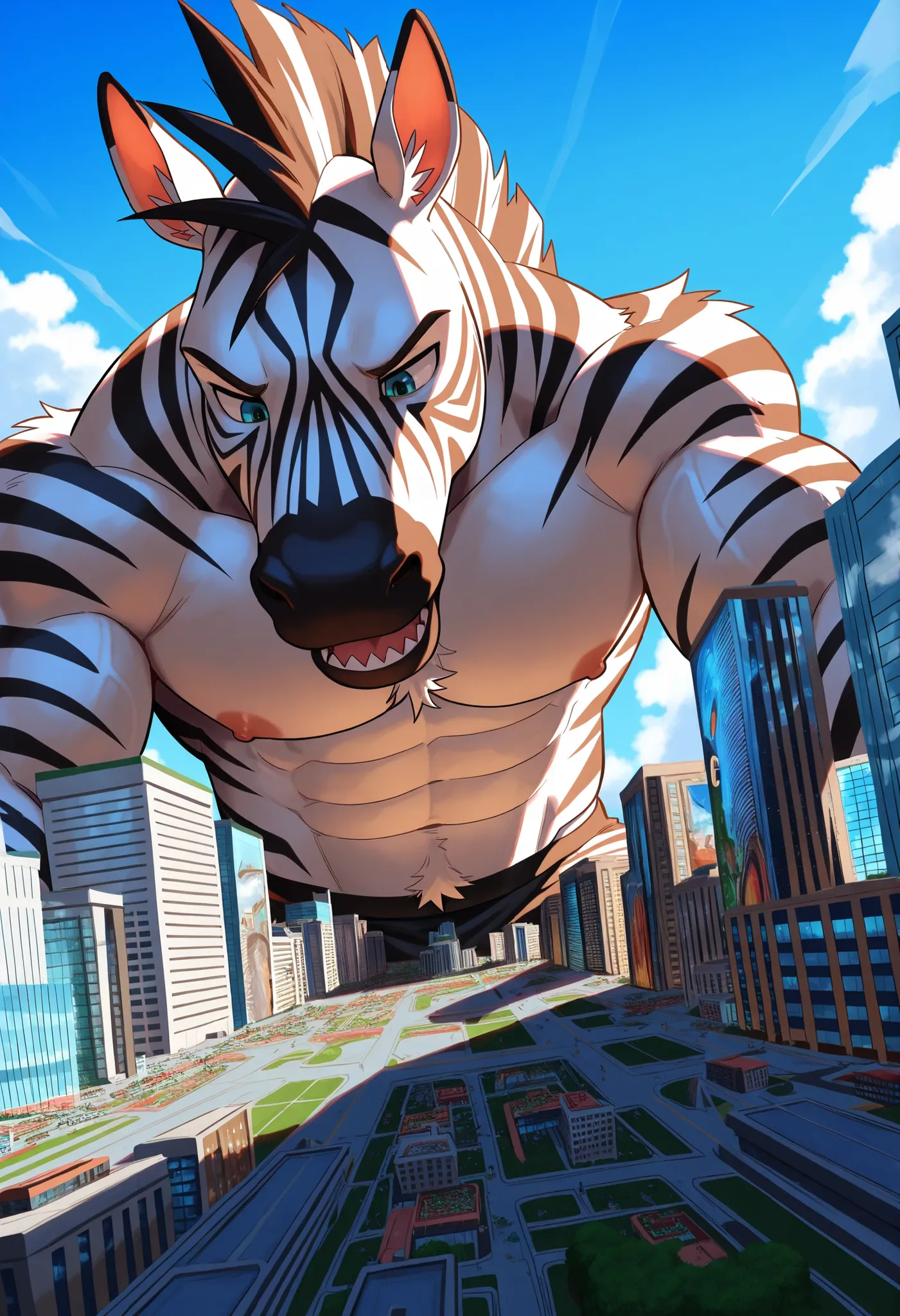 Big zebra