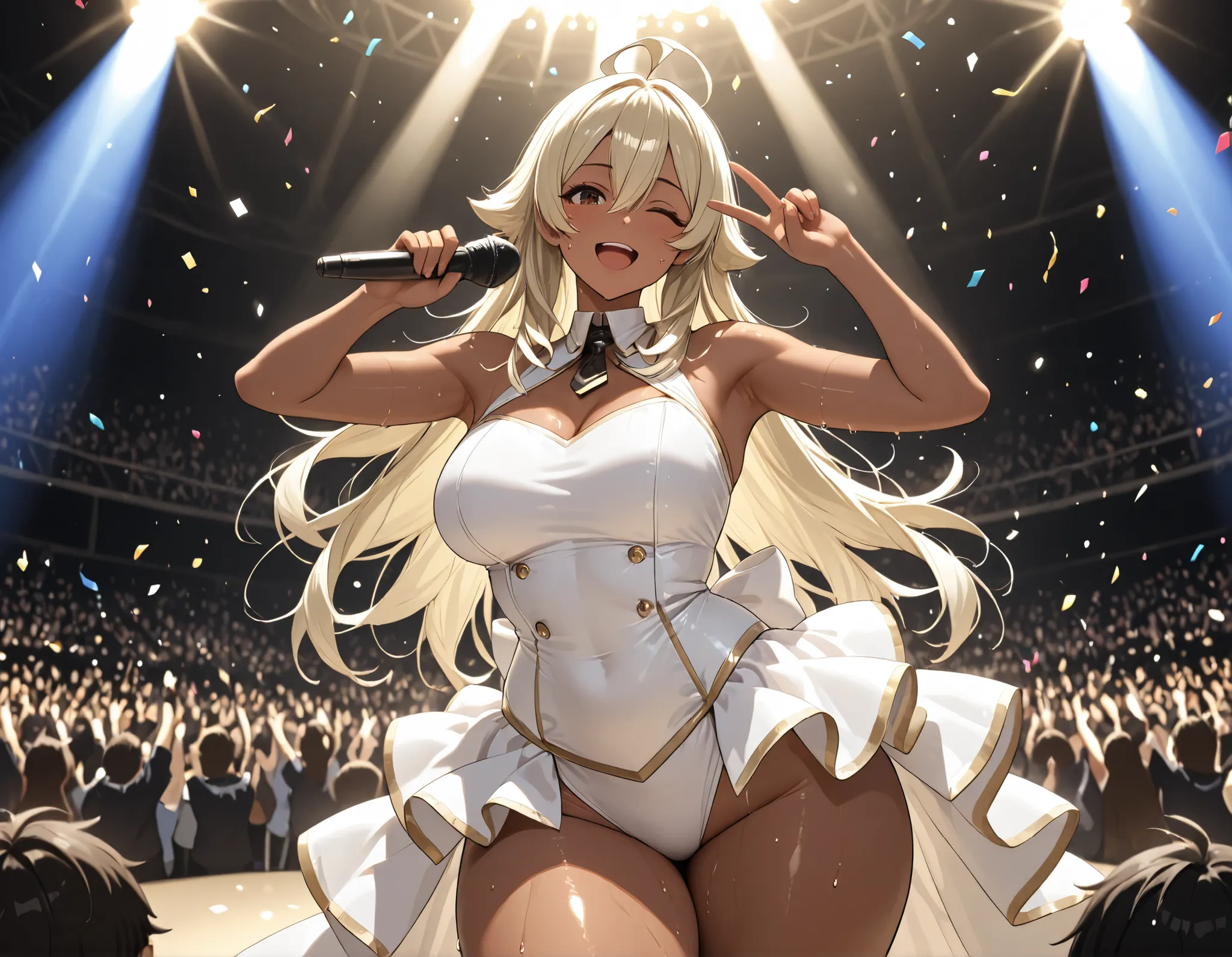 Takeda, masterpiece, detailed, extremely detailed face, perfect lighting, perfect anatomy, perfect body, perfect hands, perfect fingers, detailed face, detailed eyes, score_9, score_8_ up, score_7_ up, anatomically correct, {1girl}: (mature female, curvy, ...