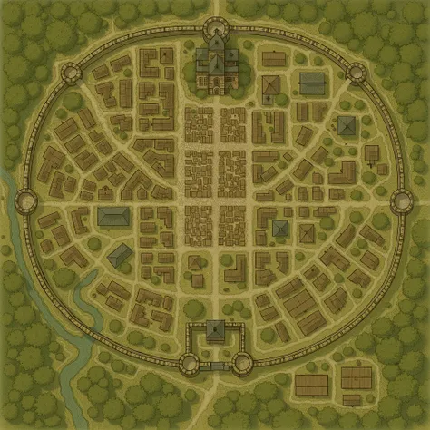 a close up of a map of a city with a river running through it, medieval city map, flintlock fantasy capital city, fantasy capital city, medieval city, medieval map of small town, the streets of baldur's gate, a medieval city, big and structured valhalla ci...