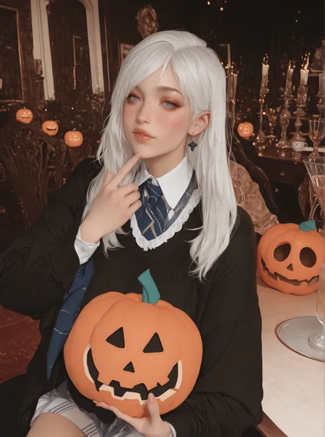 Change to a full-body photo of a woman，G cup， are perfectly detailed，has exquisite facial features， Clothes are exquisite ， Game Character Design ，3D Rendering