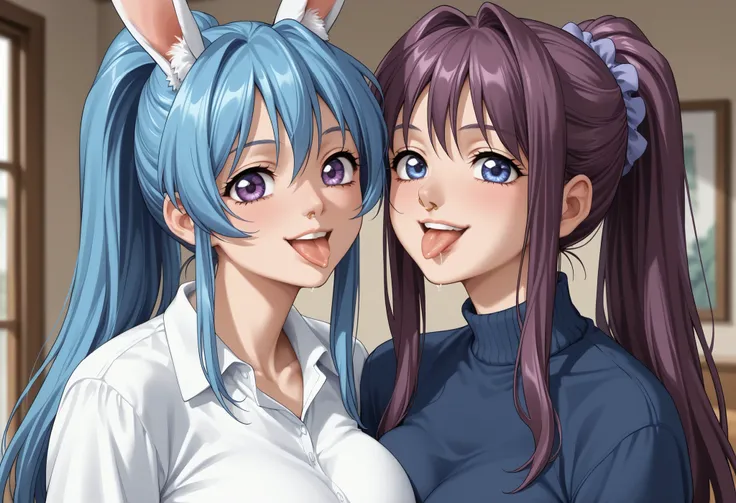 masterpiece, Highest Quality, newest, high resolution, censored, 1girls looking at rabbits, Yokota Mamoru Style,Line of Motion,very straight nose, slim,Narrow Face,perfect nose,Toragao,Staring at the Viewer,charming smile
Lyla Leah Sorrell, Gold, ponytail,...
