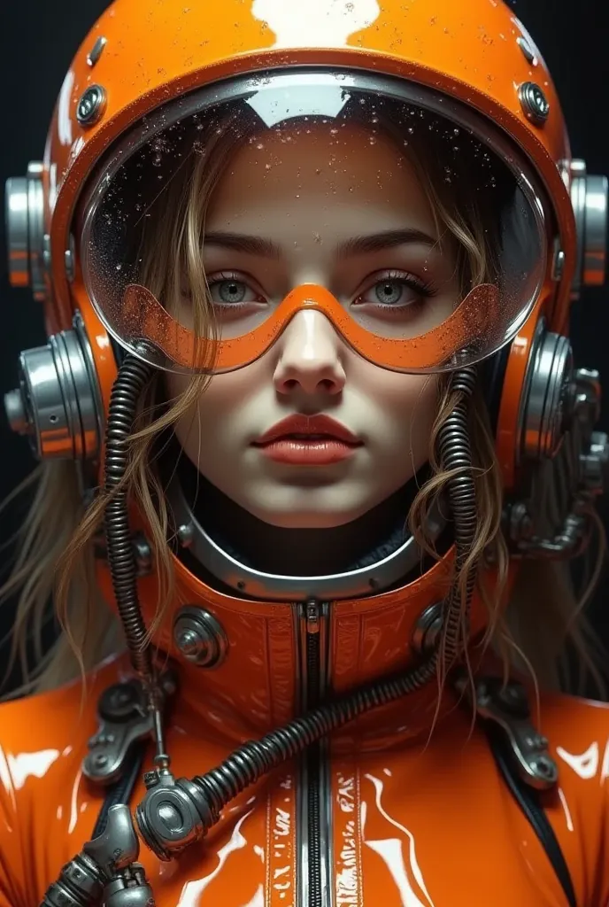  Cyber-futuristic close-up (Flux)