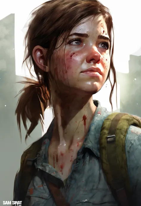 Ellie, The Last of Us, creative improvisation (Created by Sam Spratt)