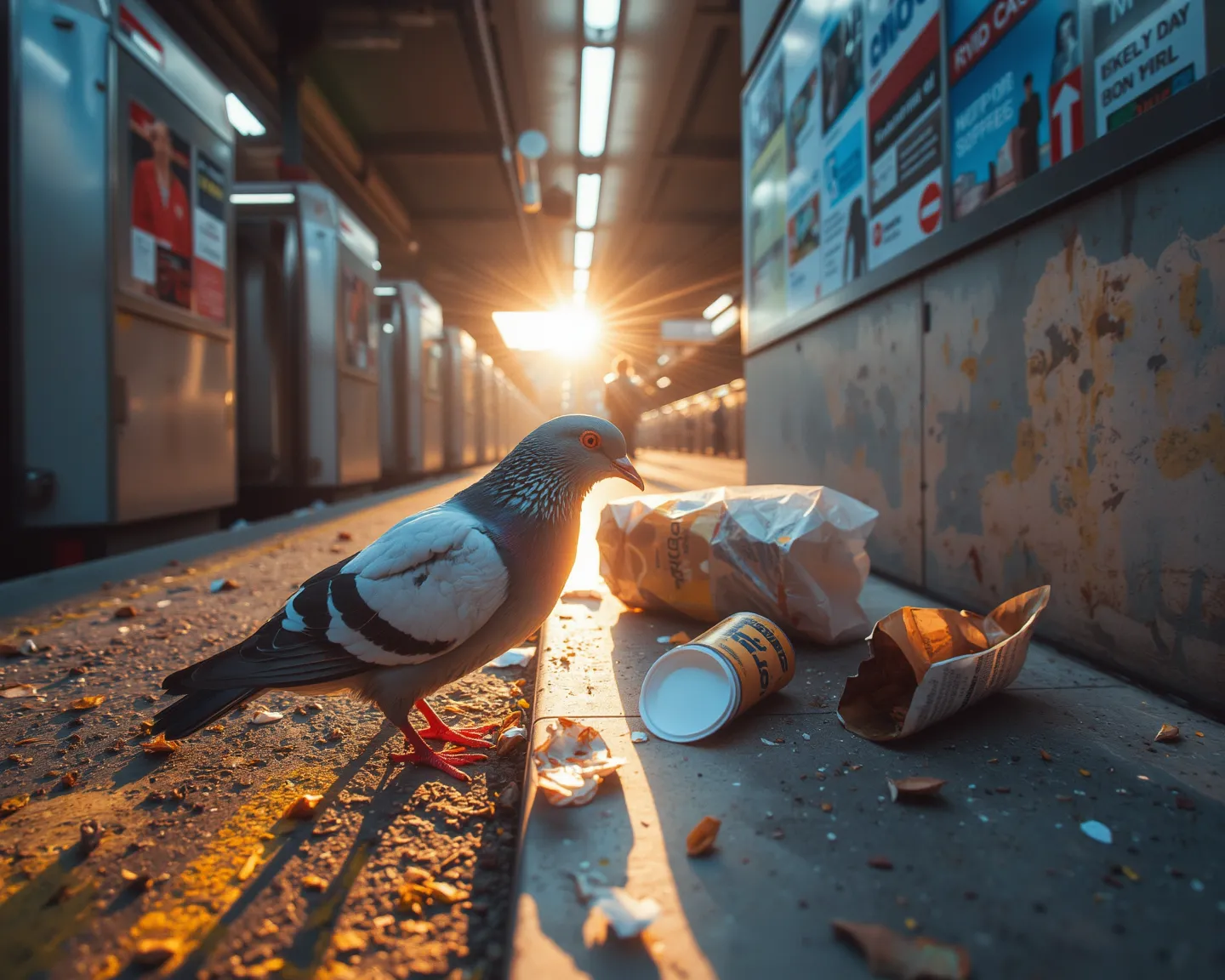 (0507) The Original Bird of Prey! (OR "subway stories")