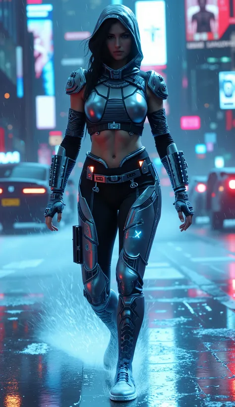 Here’s a highly detailed, ultra-realistic AI art prompt for a **female Cyber Sub-Zero** in **8K UHD** based on your description:
---
### **Prompt:**
*"A breathtakingly beautiful and deadly female Cyber Sub-Zero, reimagined as a high-tech cryomantic...