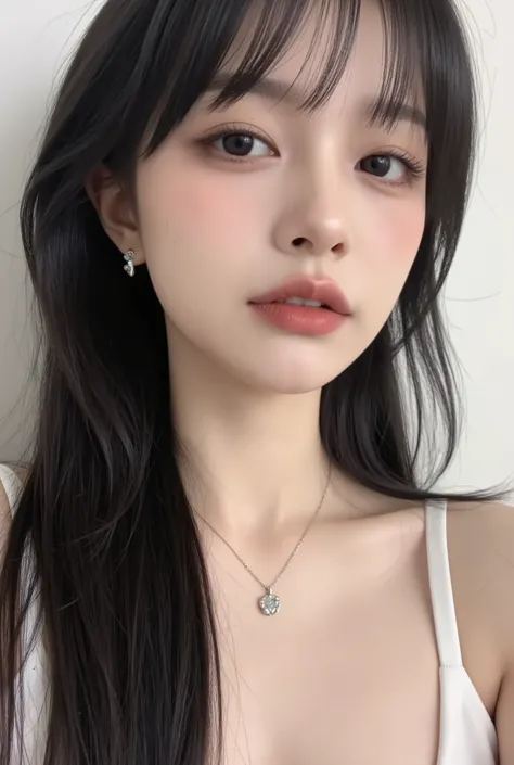 (masterpiece:1.3), (8 thousand, realistic, RAW photos, best quality: 1.4), (1 woman),(very sexy), (Beautiful makeover), (유난히 아름다운 realistic 얼굴), (Build a beautiful body) , (beautiful face), (beautiful face),  (long eyelashes),  (double eyelid), (realistic ...