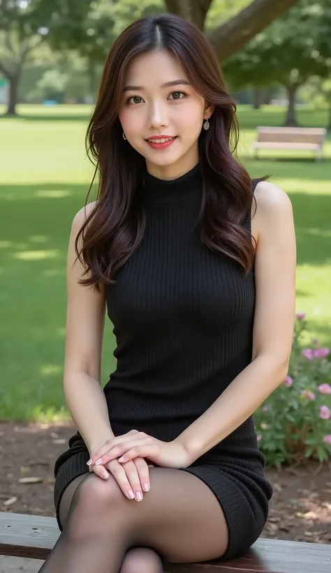 Wear perfect, realistic black pantyhose: 1.6, Sharp, sharp lines, Canon photo crystal clear, photorealistic, see-through: 1.6, Wear perfect, realistic black pantyhose. Description: Black pantyhose, necessary items, Detailed face, Beautiful eyes, Correct an...
