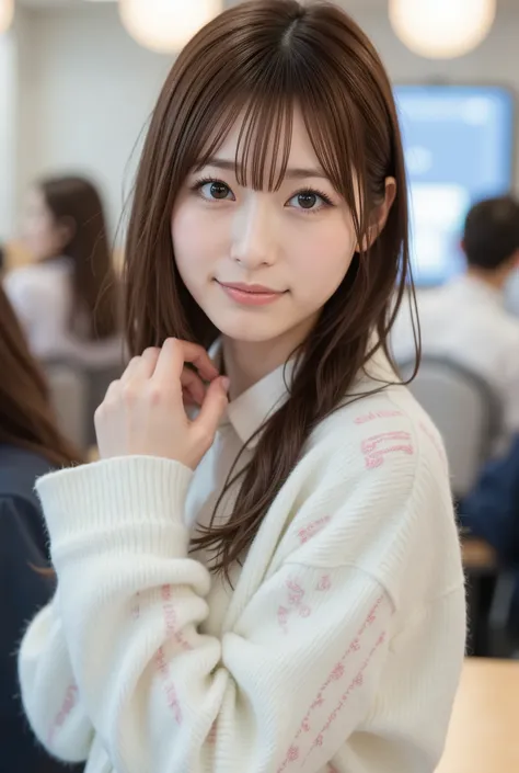 in 8K:1.5,Best Quality:1.4, 超A high resolution:1.5, (Photorealistic:1.4),masterpiece:1.2,(top-quality:1.4)、Raw photo、1a japanese girl、Cute、OLの制服、オフィスレディ、オフィスで仕事をしている、 (RAW フォト:1.2), (フォトリアリスティック:1.4), 美しい詳細な表情の少女, (((とてもよく詳しい eyes and face, 美しく詳細な目元, 非常に詳...