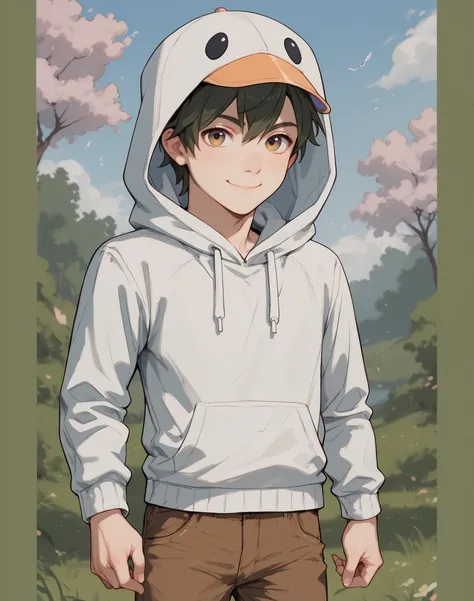 Pretty boy smile clear details high quality 