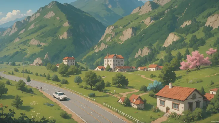 animated landscape