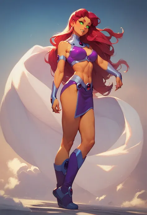 full body portrait of a redhead goddess by artgerm - SeaArt Al - Free Al  Art Generator