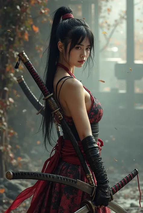 Asian samurai 