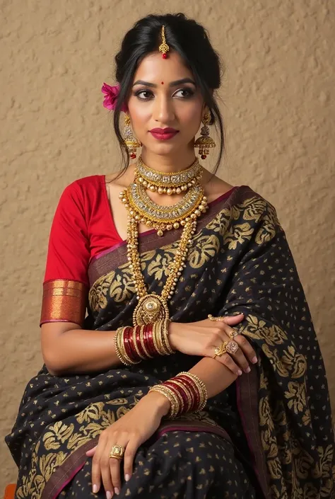 Elegance in Tradition: A Saree Showcase