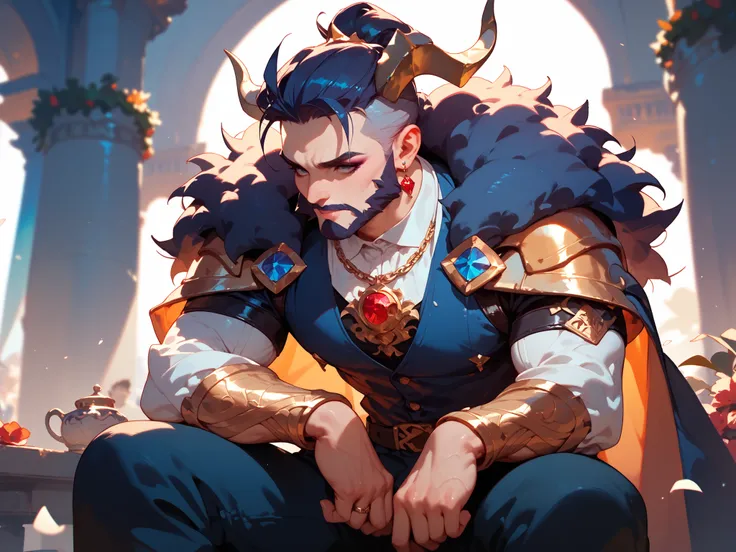 a troubled king