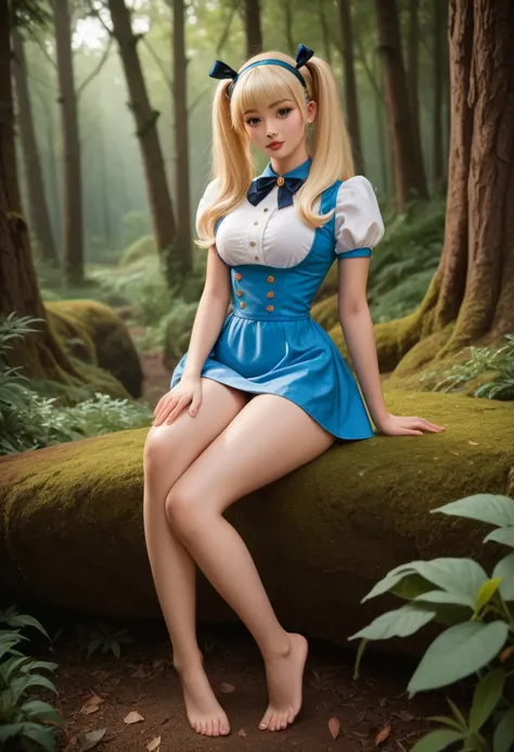 alice in wonderland giantess - SeaArt Al - Free Al Art Generator