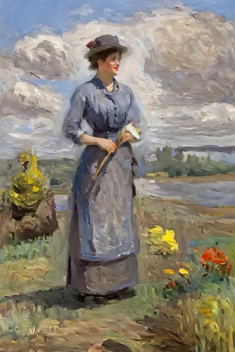 Woman Painting , impressionist paintings standing with many , many painting , many painted , by claude many , クロード・Monet , charles many , style of many , claude many) , Monet , Impressionist Paintings , ブランシュ・オシュデ・Monetによる , calude many style , s...