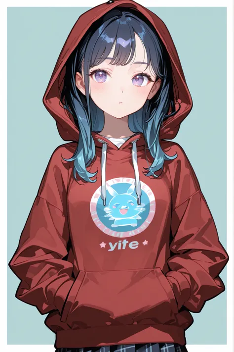 cool、girl、、cute、hoodie