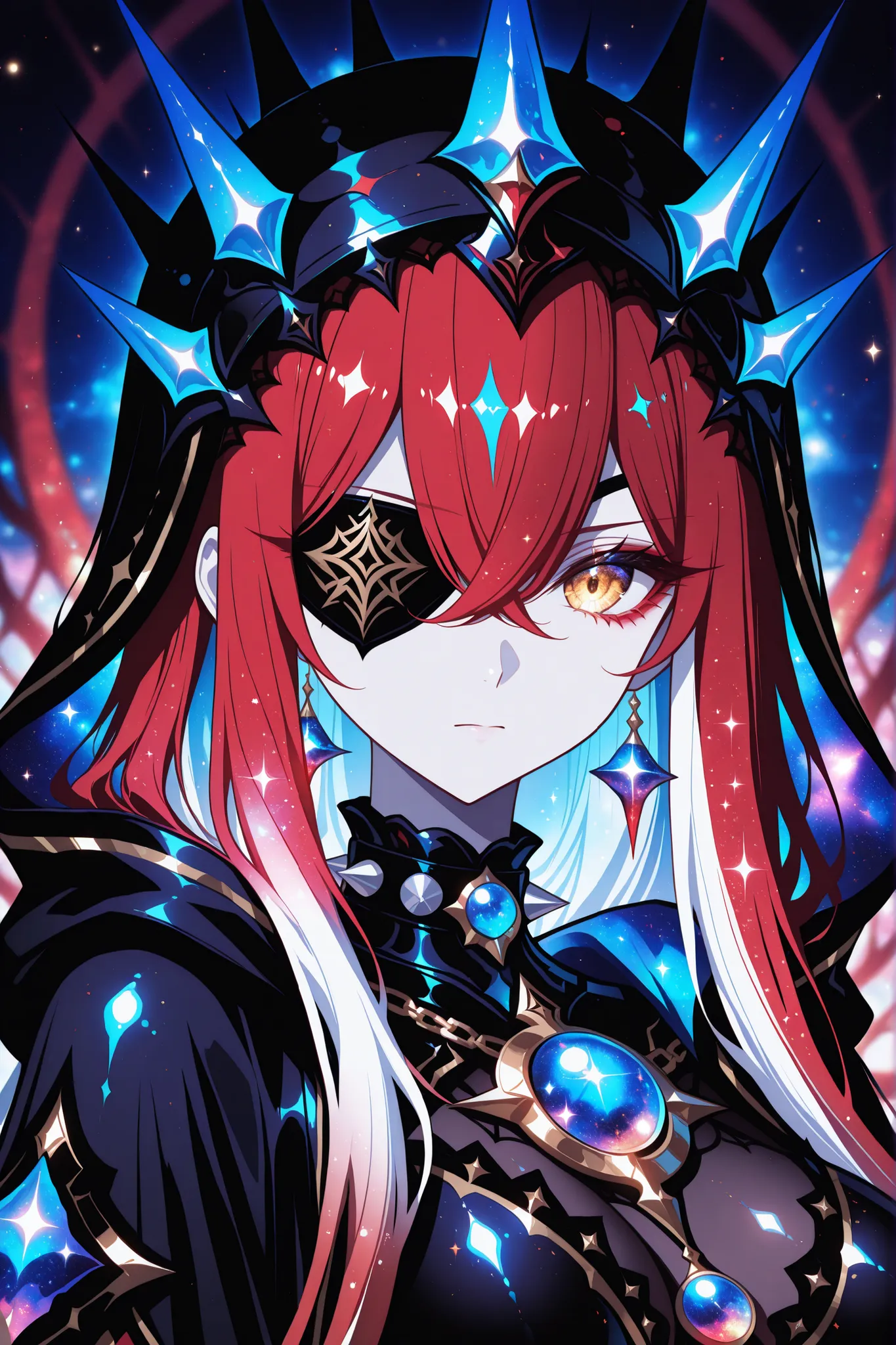 ,(EyesHD:1.2), masterpiece, best quality, ultra-detailed, very aesthetic, sharp focus, depth of field, vibrant colors, ray tracing, best lighting, detailed illustration, detailed background, cinematic, beautiful face, beautiful eyes, (anime coloring:1.5), ...