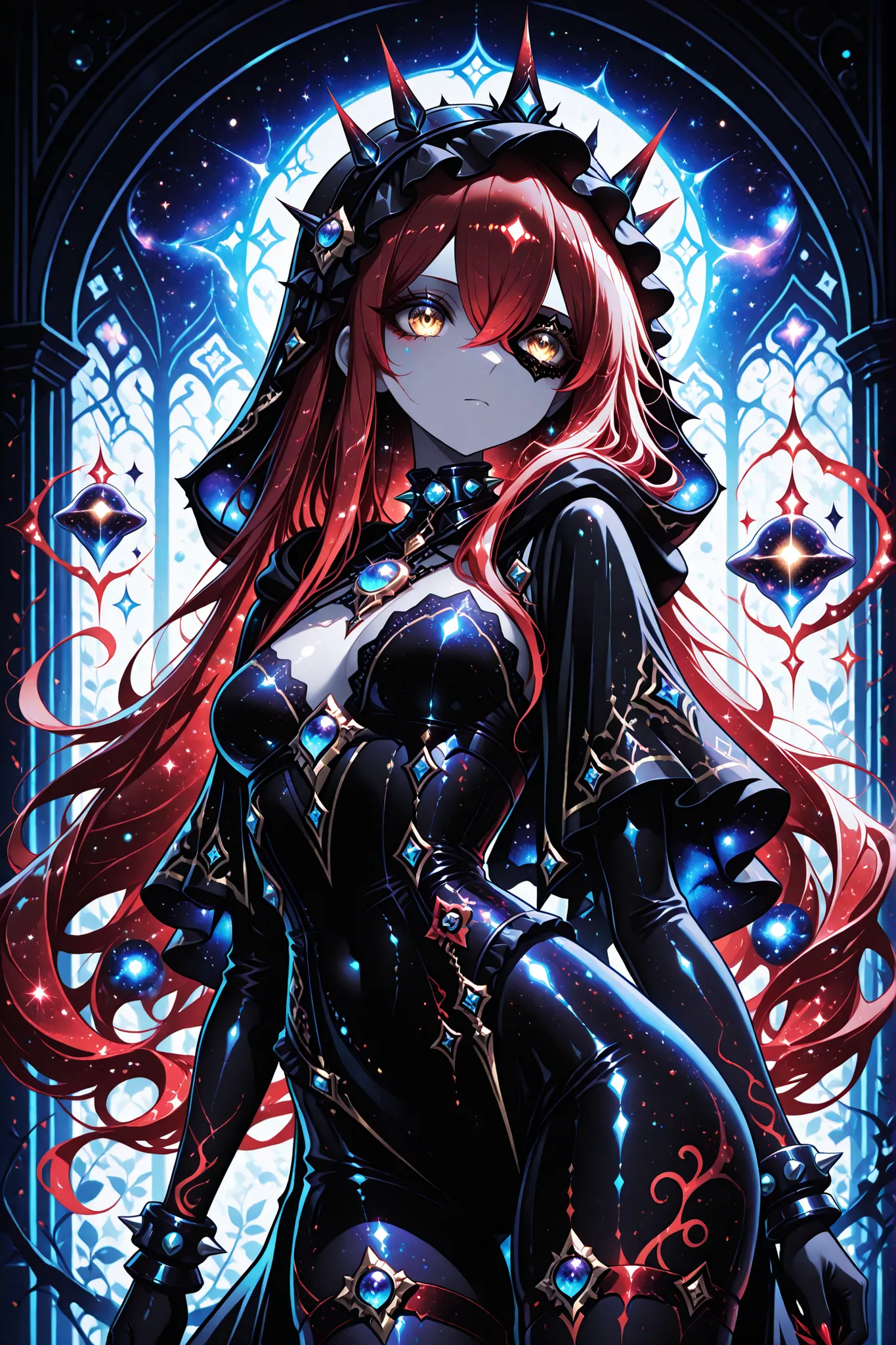 ,(EyesHD:1.2), masterpiece, best quality, ultra-detailed, very aesthetic, sharp focus, depth of field, vibrant colors, ray tracing, best lighting, detailed illustration, detailed background, cinematic, beautiful face, beautiful eyes, (anime coloring:1.5), ...