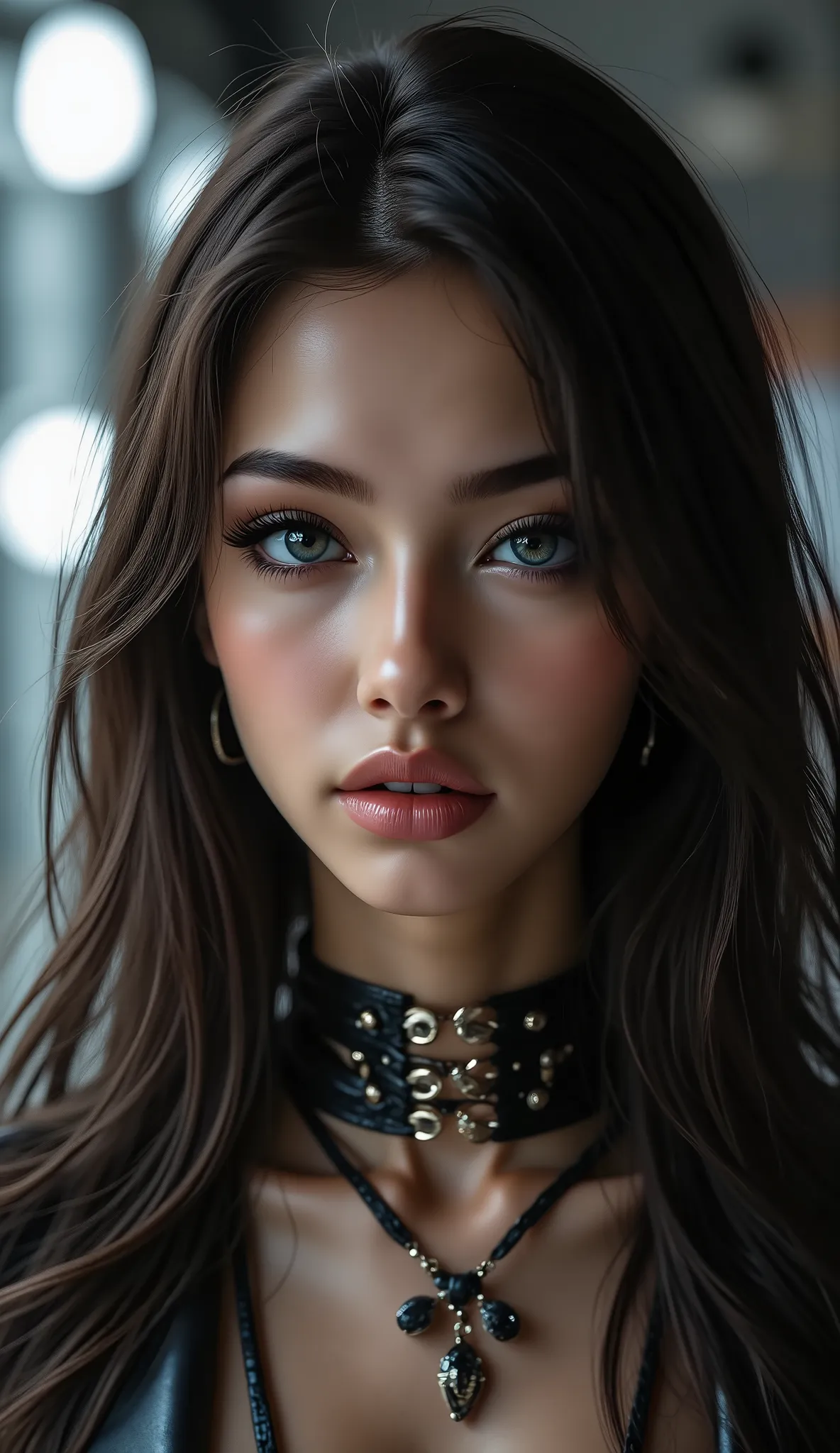 (photorealistic Realism 16K Quality), ultra-detailed, UHD, (ultra absurd quality, extremely detailed detail, hyper resolution, clear sharp focus, not blurry, Realistic black_eyes:1.35), (perfect dark_eyeshadows),Depth of field, cinematic light, Lens flare,...