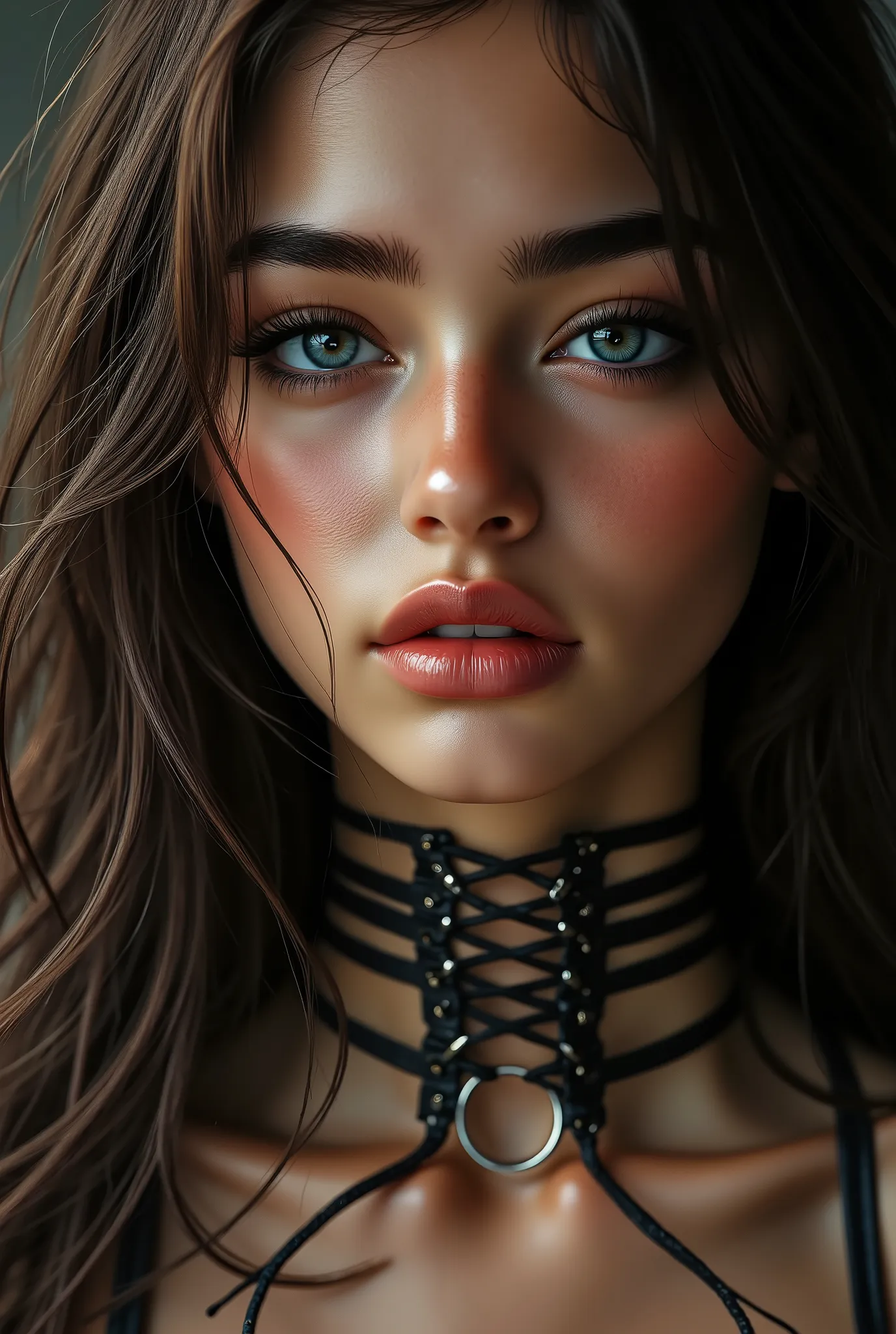 (photorealistic Realism 16K Quality), ultra-detailed, UHD, (ultra absurd quality, extremely detailed detail, hyper resolution, clear sharp focus, not blurry, Realistic black_eyes:1.35), (perfect dark_eyeshadows),Depth of field, cinematic light, Lens flare,...