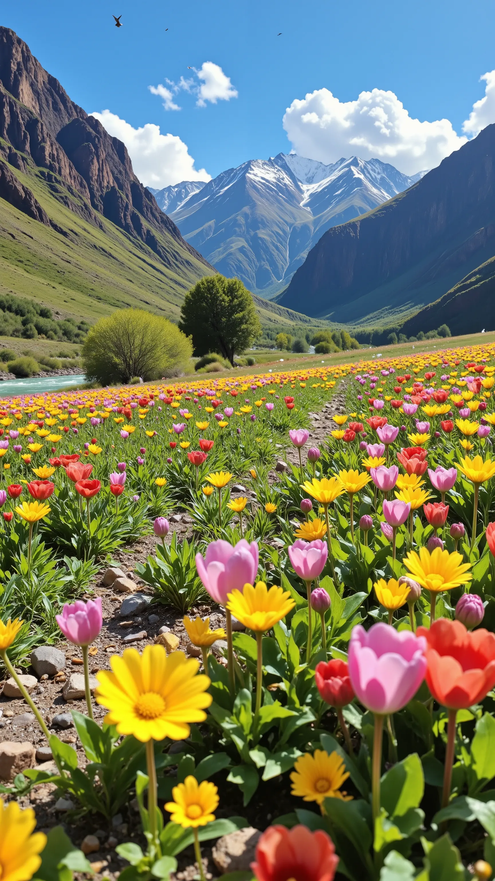  high image quality image では、油絵タッチで、 high image quality image 、(Extremely Impressive VecG Unity 8k wallpaper)、images of the Colorado river in flower season、Majestic Scenery 、Birds fly、Award Winning Photos、 in different colors、Inclusive 、high image quality、colorful flowers bloom profusely、Fish fly、Precise flower fields、Put the 、fascinating and harsh situations that have become a hot topic{x}、 Deep Valley 。