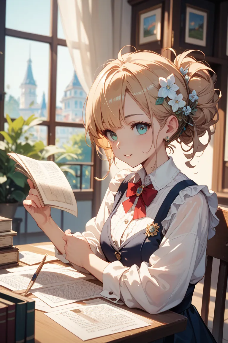 Express the beauty of poetry with。choose your favorite poetry book、Let the letters dance on the paper with a soft blurred background