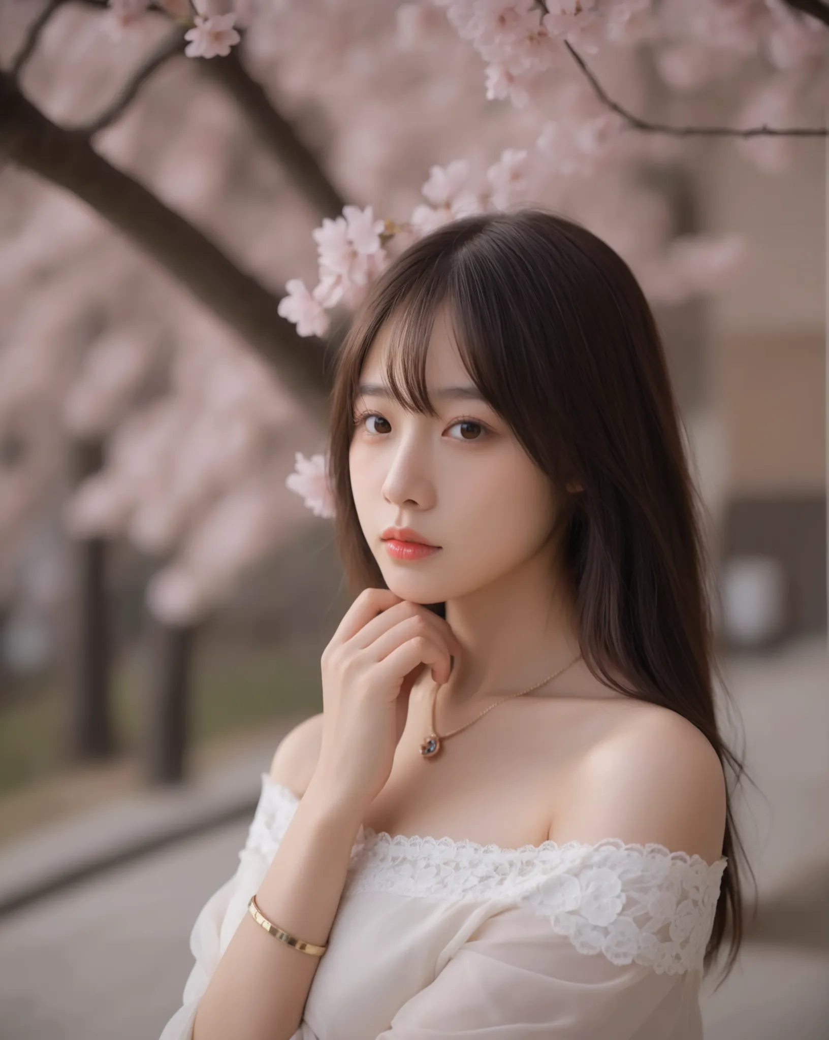 masterpiece, best quality, 8k, uhd, 1 girl, Yae Miko, genshin impact,ultra high resolution, (realism, Photo realism: 1.48), Omertosa, (kpop idol), cute, bokeh, night, professional lighting, detail lighting, photon mapping, Physically Based Rendering, backl...