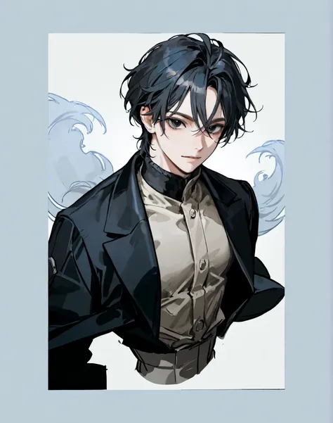 Change hair and eyes to Vanta-Black